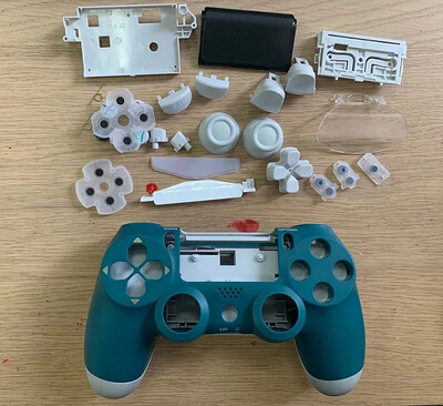 Pagaminta Kinijoje, keičiamas dėklo korpusas, skirtas Ps4 Slim 4.0 Jdm-040 Wireless Game Pad Joystick Controller Touch with Light