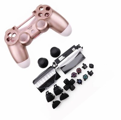 Pagaminta Kinijoje, keičiamas dėklo korpusas, skirtas Ps4 Slim 4.0 Jdm-040 Wireless Game Pad Joystick Controller Touch with Light