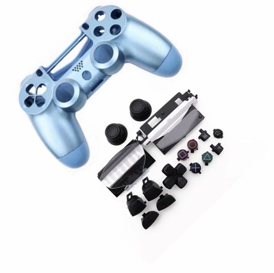 Pagaminta Kinijoje, keičiamas dėklo korpusas, skirtas Ps4 Slim 4.0 Jdm-040 Wireless Game Pad Joystick Controller Touch with Light