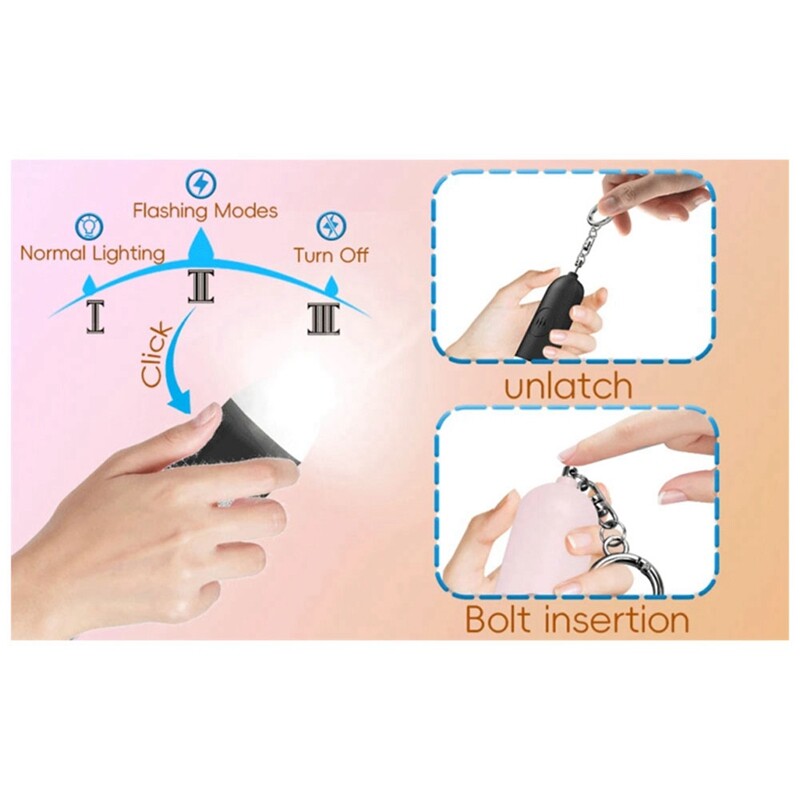 Аларма за самозащита Smart Tag Gps Tracker Преносима акумулаторна аларма Key Finder за дете Pet Carmini Airta