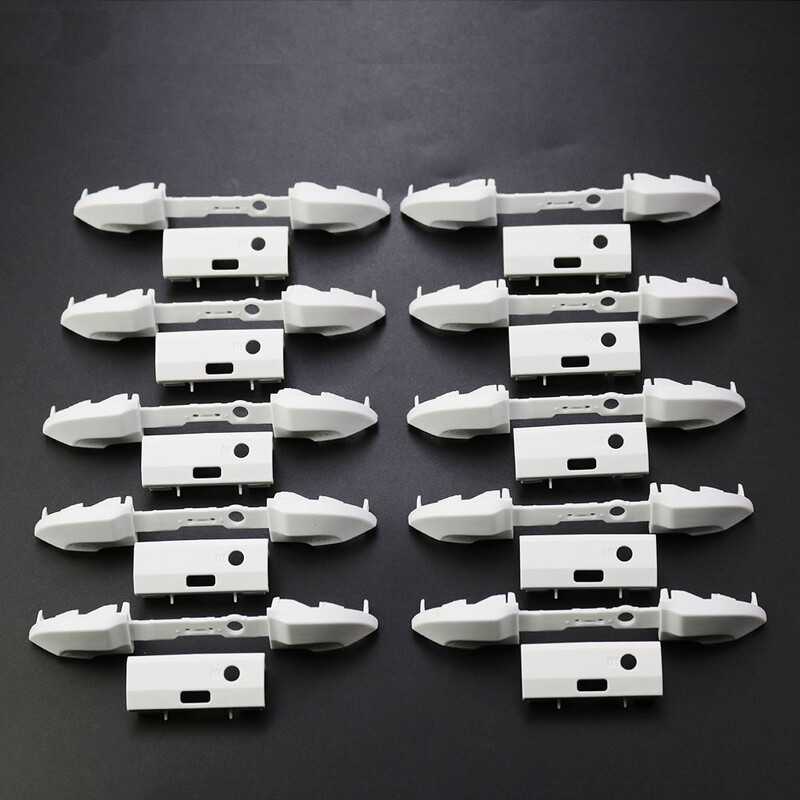 10 комплекта бял черен RB LB бутон за броня за XBox Series SX Controller Trigger Surround Guide On Off Buttons Ремонтна част