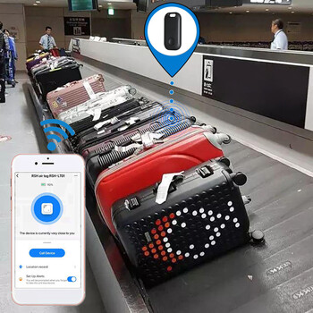 Συμβατό με Bluetooth Global Tracker που λειτουργεί με μπαταρία Smart GPS Locator APP Wireless Child Baglet Finder για Apple iOS 11+