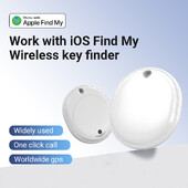 Преносим GPS Smart Tracker Air Tag Mini Водоустойчив Bluetooth Tracker за багаж Pet Child Finder Bag Loss Tracker за Apple Find My