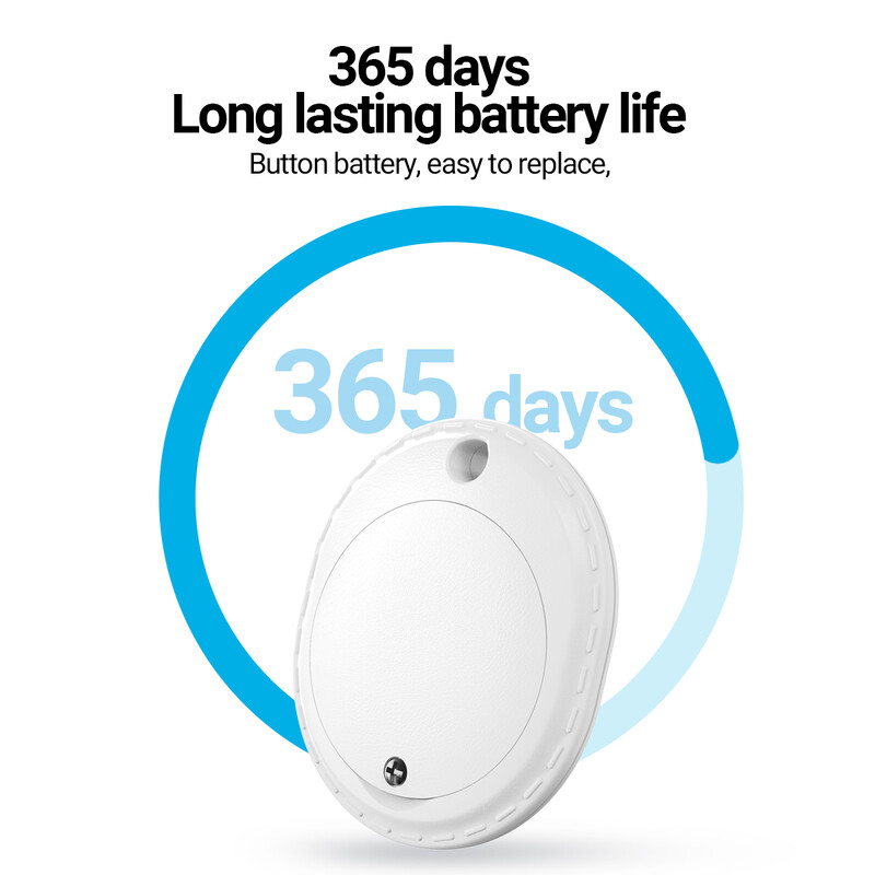 Преносим GPS Smart Tracker Air Tag Mini Водоустойчив Bluetooth Tracker за багаж Pet Child Finder Bag Loss Tracker за Apple Find My