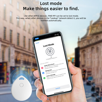 Έξυπνο GPS Tracker Εργασία με Apple Find My Item Locator Αδιάβροχο κλειδί αυτοκινήτου Pet Kids Finder for Keys Wallet bag Τσάντα τσάντα πλάτης