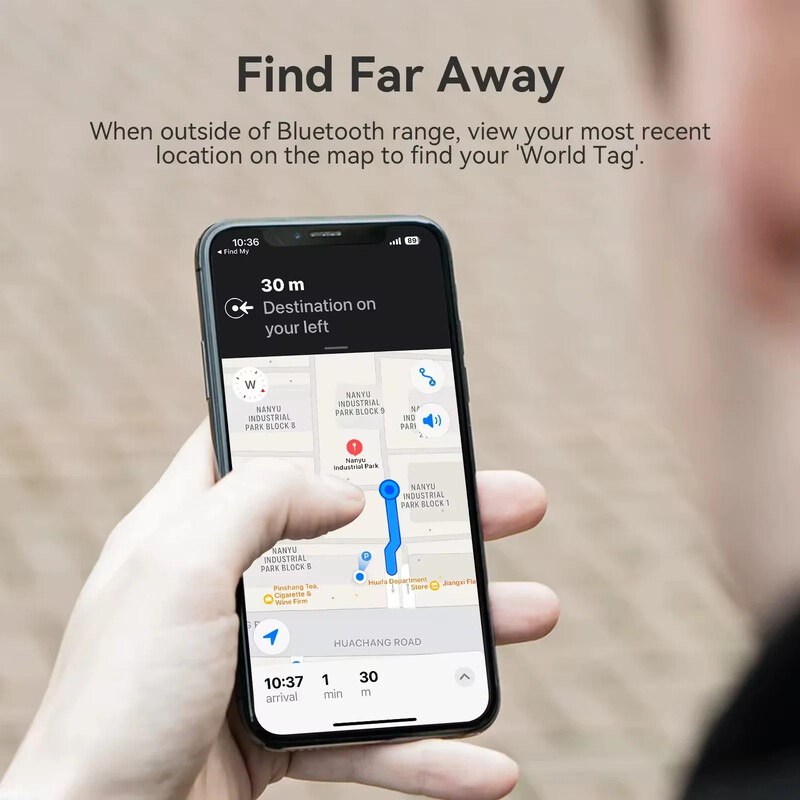 Mini GPS intelligens nyomkövető az Apple számára Find My APP Air Tag Pet Key Wallet Lost Location Finder Intelligens Bluetooth nyomkövető eszköz