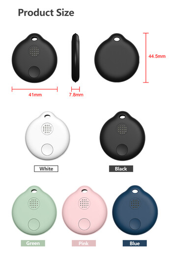 ZLRLMHY Tuya Smart Tag Ασύρματο συμβατό με Bluetooth Tracker Child Bag Wallet Finder Key Finder Anti Lost Alarm Tracker