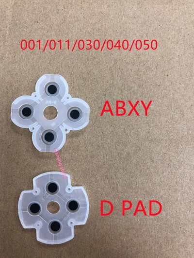 100PCS силиконови гумени подложки ABXY D бутони за подложка за Sony Playstation 4 PS4 контролер JDM-050-055 030 040 001 011