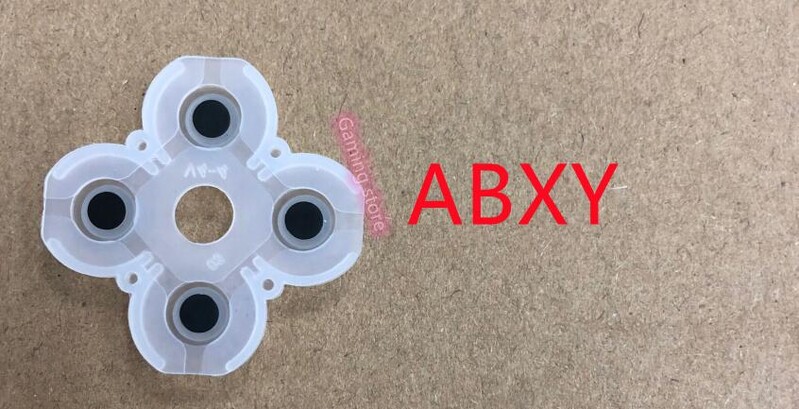 100 bucăți tampoane din cauciuc siliconic ABXY butoane D Pad pentru controler Sony Playstation 4 PS4 JDM-050-055 030 040 001 011