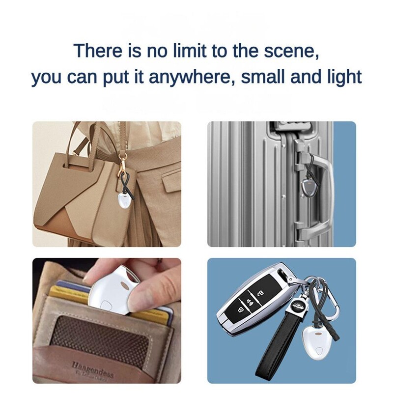 2023 Cel mai nou localizator de artefacte anti-pierdut etichetă inteligentă Mini GPS Tracker Portofel pentru animale de companie Localizator global de urmărire portabil multifuncțional