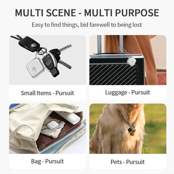 Bluetooth-Smart Tag Mini GPS Tracker Locator Anti-lost iTag για ηλικιωμένα παιδιά Το Key Wallet Pets Finder λειτουργεί με την Apple Find My