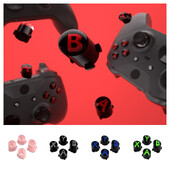 Butoane ABXY de înlocuire eXtremeRate pentru controlerul wireless Xbox Core (Xbox Series X/S), Xbox One S/X, Elite - negru și roșu