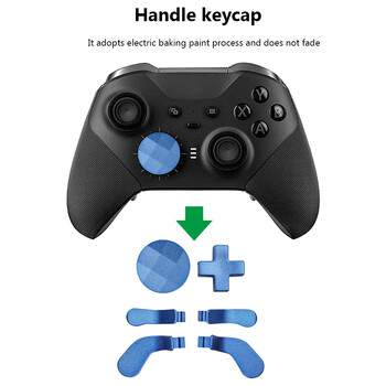 6 τεμ. Thumb Grips Trigger Game Paddles για XBOX ONE ELITE 2 Gen Keycap Game Controller Button Thumb Grip