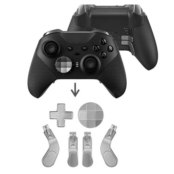 6 τεμ. Thumb Grips Trigger Game Paddles για XBOX ONE ELITE 2 Gen Keycap Game Controller Button Thumb Grip