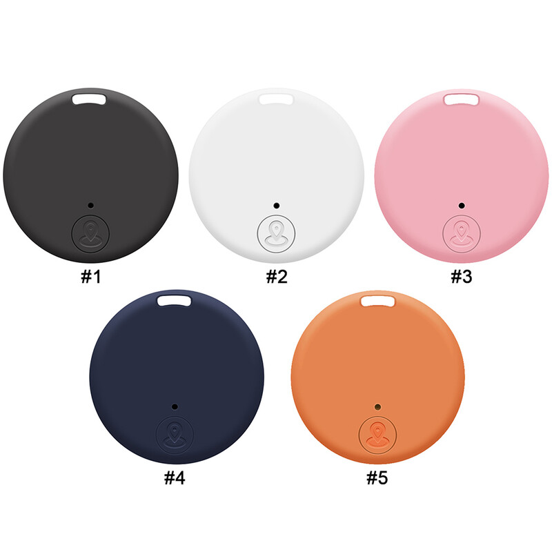 Търсач за проследяване Локатор Преносим етикет за аларма против изгубване Дълъг живот на батерията Съвместим с Bluetooth за портфейл за багаж Намиране на деца