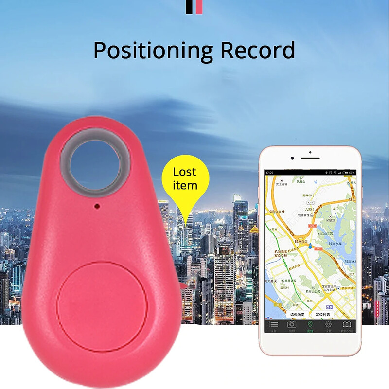 Mini GPS Tracker Localizator wireless Bluetooth mobil Găsitor de urmărire a cheilor pentru animale de companie Geanta pentru copii Portofel agățat pandantiv Localizator electronic