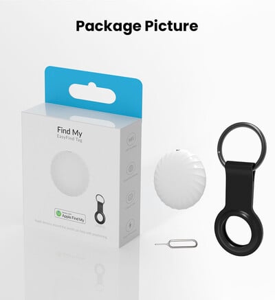 Find My Locator Mini Tracker Apple Pozitionare Dispozitiv anti-pierdere pentru itag Compatibil pentru Apple Find My For iPhone 13 14 15Pro
