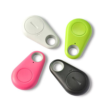 Mini Dog GPS Bluetooth 5.0 Tracker Anti-Lost Συσκευή Στρογγυλή συσκευή Anti-Lost Τσάντα για παιδιά κατοικίδιων ζώων Παρακολούθηση Smart Finder Locator