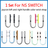 1 rinkinys, skirtas perjungti riešo dirželius, skirtus Nintendo Switch riešo dirželiui, rankiniam laido valdikliui Joycon kairiosios dešinės rankenos dirželio priedai