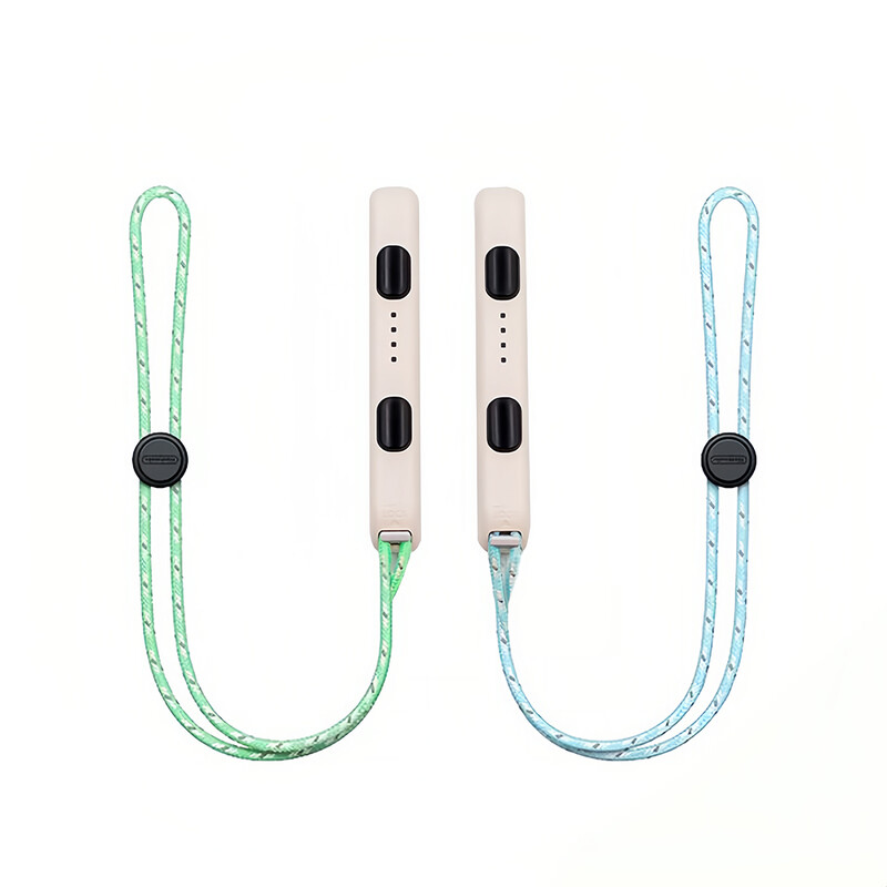 1 rinkinys, skirtas perjungti riešo dirželius, skirtus Nintendo Switch riešo dirželiui, rankiniam laido valdikliui Joycon kairiosios dešinės rankenos dirželio priedai