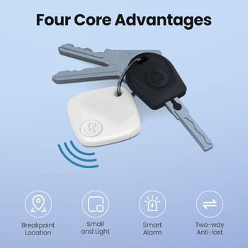 AVATTO Smart Bluetooth GPS Tracker Work for Apple Find My APP Anti Lost Reminder Εντοπιστής συσκευής κλειδί αυτοκινήτου Pet Kids Finder