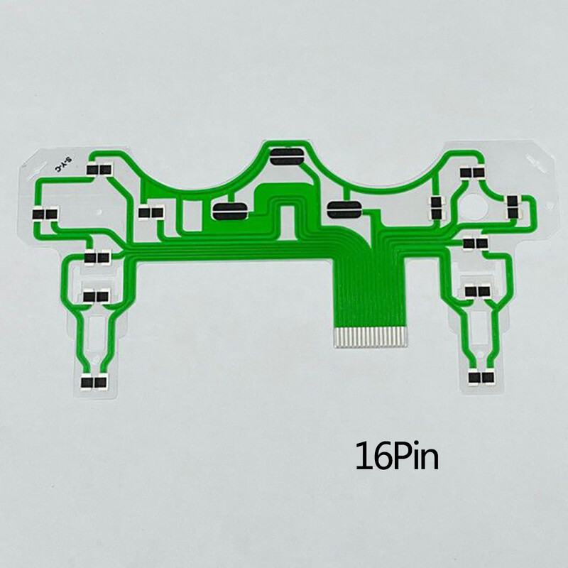 10 vnt. laidžios plėvelės SA1Q43-A 16PIN SA1Q42A, skirto Sony PlayStation 2 PS2 valdikliui, žaidimų pultui Laidžios plėvelės rakto lankstaus laido dalis