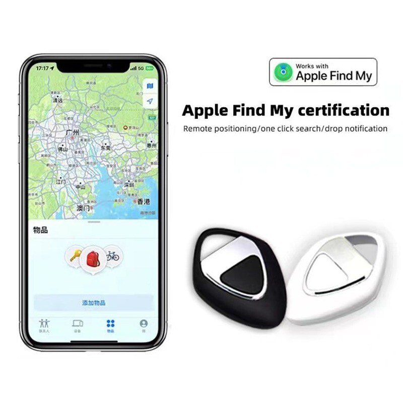 Интелигентен Bluetooth-съвместим GPS тракер с Apple Find My APP ITag Anti Lost Reminder MFI Rated Locator Car Key Pet Kids Finder