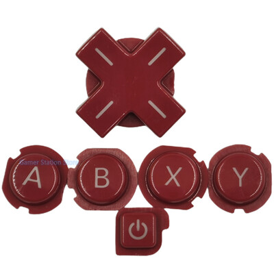 Naujas ABXY D-pad su LR mygtukų rinkiniu, skirtu Nintendo 3ds ABXY D-Pad krypties kryžminių mygtukų rinkinys, skirtas 3DS mygtukams.