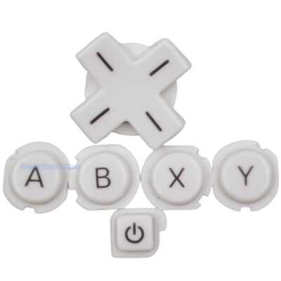 Naujas ABXY D-pad su LR mygtukų rinkiniu, skirtu Nintendo 3ds ABXY D-Pad krypties kryžminių mygtukų rinkinys, skirtas 3DS mygtukams.