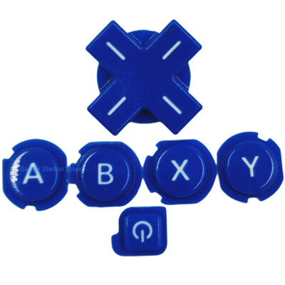Naujas ABXY D-pad su LR mygtukų rinkiniu, skirtu Nintendo 3ds ABXY D-Pad krypties kryžminių mygtukų rinkinys, skirtas 3DS mygtukams.