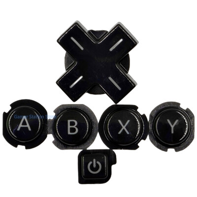Naujas ABXY D-pad su LR mygtukų rinkiniu, skirtu Nintendo 3ds ABXY D-Pad krypties kryžminių mygtukų rinkinys, skirtas 3DS mygtukams.