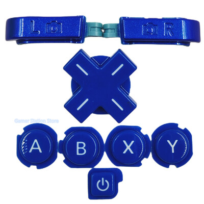 Naujas ABXY D-pad su LR mygtukų rinkiniu, skirtu Nintendo 3ds ABXY D-Pad krypties kryžminių mygtukų rinkinys, skirtas 3DS mygtukams.