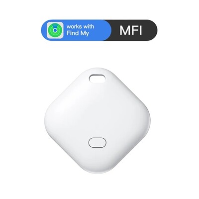 Naudodami „Apple Find My Anti Lost Reminder Device“ MFI įvertintą „Bluetooth Tracker Kid Pet Key Finder“ tolimojo atstumo išmaniųjų žymų sekimo įrenginį