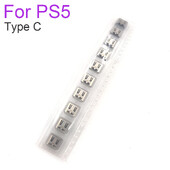 2 PCS V1.0 2.0 3.0 Originalus C tipo USB pakaitinio įkroviklio prievado lizdo lizdas, skirtas Sony PS5 valdikliui