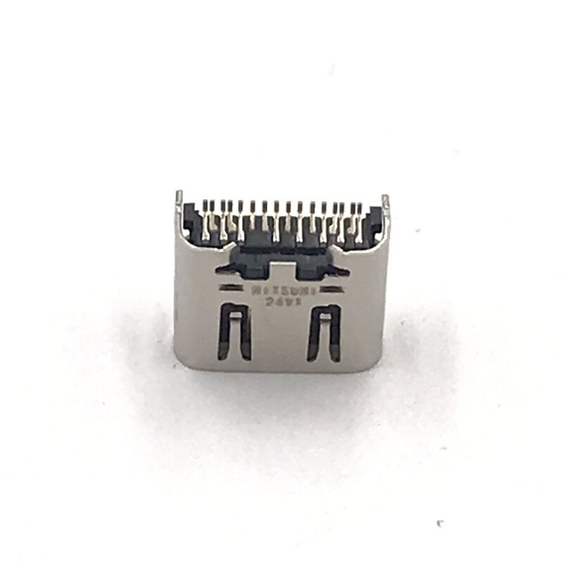 2 PCS V1.0 2.0 3.0 Originalus C tipo USB pakaitinio įkroviklio prievado lizdo lizdas, skirtas Sony PS5 valdikliui