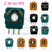 50 tk 3D analoog mikrolüliti andur Playstation 4 PS4 PS5 kontrolleri jaoks 3D pöidla telje takistite potentsiomeeter Xbox One jaoks
