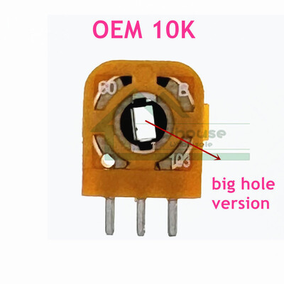 50 tk 3D analoog mikrolüliti andur Playstation 4 PS4 PS5 kontrolleri jaoks 3D pöidla telje takistite potentsiomeeter Xbox One jaoks