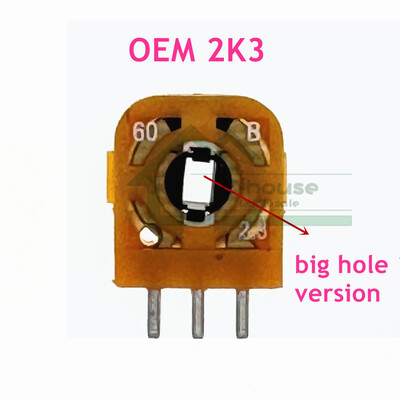 50 tk 3D analoog mikrolüliti andur Playstation 4 PS4 PS5 kontrolleri jaoks 3D pöidla telje takistite potentsiomeeter Xbox One jaoks