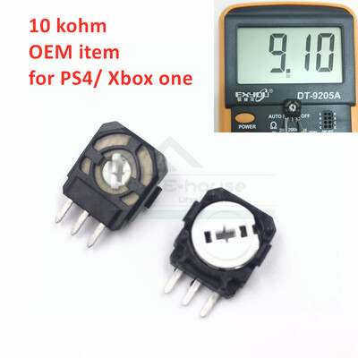 50 tk 3D analoog mikrolüliti andur Playstation 4 PS4 PS5 kontrolleri jaoks 3D pöidla telje takistite potentsiomeeter Xbox One jaoks