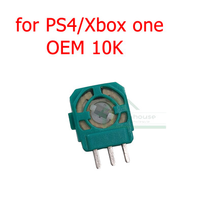 50 tk 3D analoog mikrolüliti andur Playstation 4 PS4 PS5 kontrolleri jaoks 3D pöidla telje takistite potentsiomeeter Xbox One jaoks