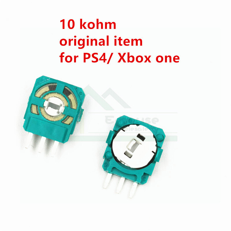 50 tk 3D analoog mikrolüliti andur Playstation 4 PS4 PS5 kontrolleri jaoks 3D pöidla telje takistite potentsiomeeter Xbox One jaoks