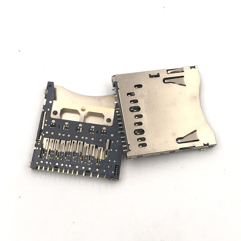 1PC skirtas 3DS SD žaidimų kortelių skaitytuvui lizdo dėklo lizdo plokštės jungtis, skirta 2DS 3DS konsolės priedams pakeisti