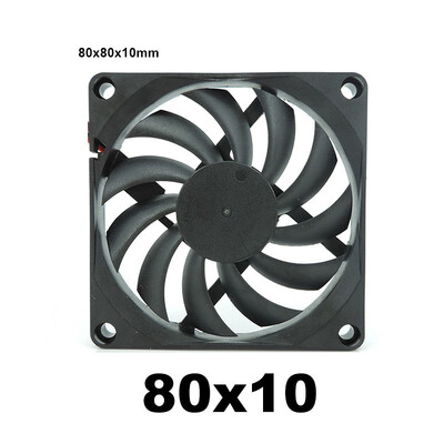 4010 12025 8010 30mm dc 5V 12V 24V Ventilator de răcire Carcasa motorului fără perii Silențios 40MM 50MM 60MM 80MM 120MM pentru imprimare 3D 2PIN J17