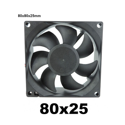 4010 12025 8010 30mm dc 5V 12V 24V Ventilator de răcire Carcasa motorului fără perii Silențios 40MM 50MM 60MM 80MM 120MM pentru imprimare 3D 2PIN J17