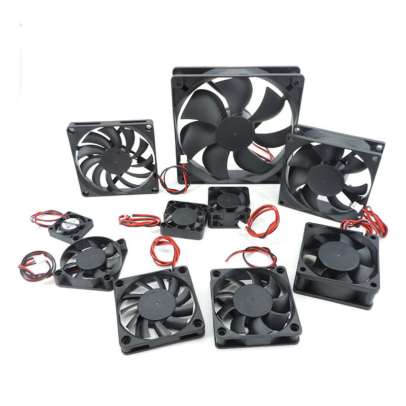 4010 12025 8010 30mm dc 5V 12V 24V Ventilator de răcire Carcasa motorului fără perii Silențios 40MM 50MM 60MM 80MM 120MM pentru imprimare 3D 2PIN J17