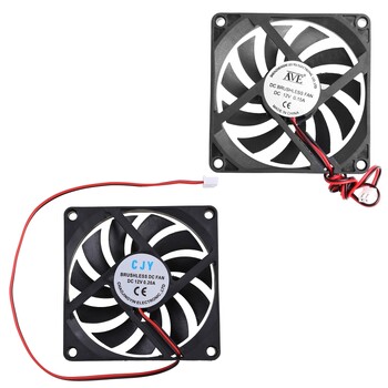 CPU Fan 8010 80mm for DC Brushless 12V 2600rpm Silent Mini Micro Quiet Cpu Server Axial Cooling Fans Tachometer