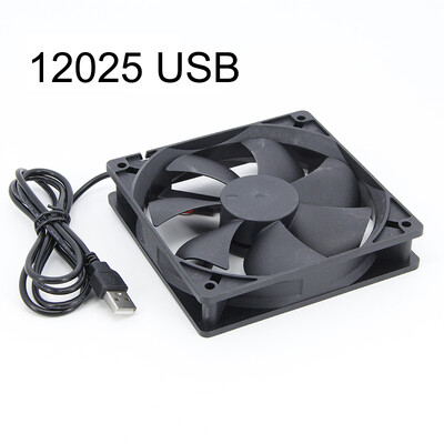 4010 5010 12025 8025 DC xh2.54 DC 5V USB maitinimo aušinimo ventiliatorius Metalinis grotelių dangtis šepetėlis variklio korpusas 40mm 80mm 120mm maršrutizatoriui