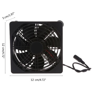 110V 220V Computer Fan Adjustable Speed Controller 2000R for Modem Box Cooler