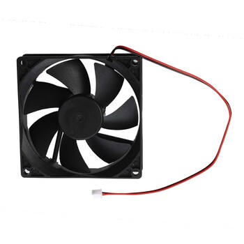 Μαύρο Πλαστικό Τετράγωνο 9025 90 X 90 X 25Mm DC 12V 0,25A Cooler Fan