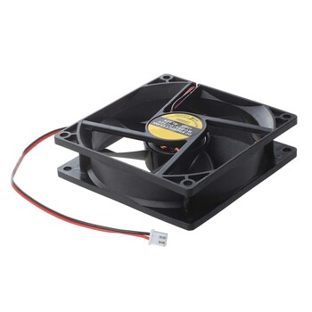 Μαύρο Πλαστικό Τετράγωνο 9025 90 X 90 X 25Mm DC 12V 0,25A Cooler Fan